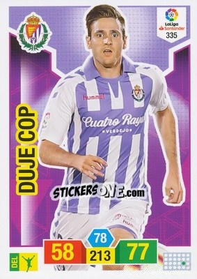 Sticker Duje Cop - Liga Santander 2018-2019. Adrenalyn XL n. 335 - Panini