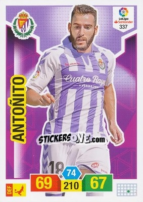 Sticker Antoñito - Liga Santander 2018-2019. Adrenalyn XL n. 337 - Panini