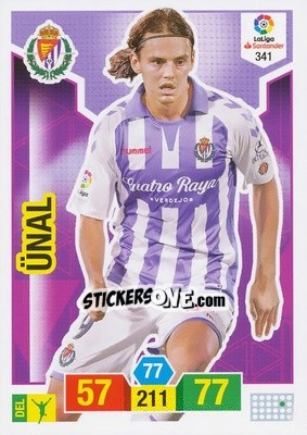Sticker Unal - Liga Santander 2018-2019. Adrenalyn XL n. 341 - Panini