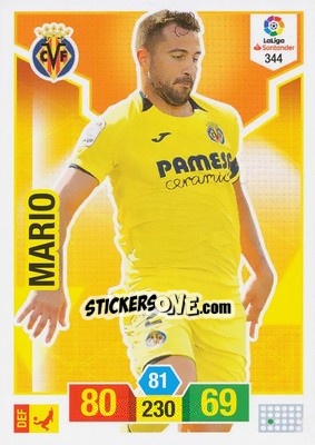 Figurina Mario - Liga Santander 2018-2019. Adrenalyn XL n. 344 - Panini