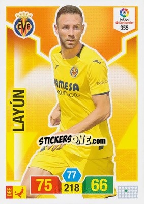 Sticker Layún - Liga Santander 2018-2019. Adrenalyn XL n. 355 - Panini