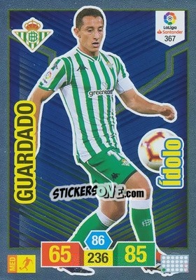 Figurina Guardado - Liga Santander 2018-2019. Adrenalyn XL - Panini