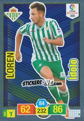 Sticker Loren - Liga Santander 2018-2019. Adrenalyn XL n. 368 - Panini