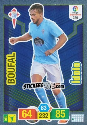 Sticker Boufal - Liga Santander 2018-2019. Adrenalyn XL n. 370 - Panini