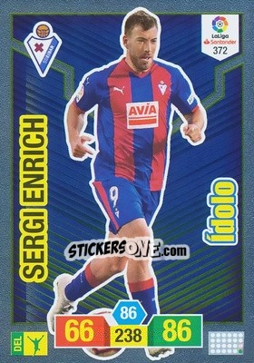 Sticker Sergi Enrich - Liga Santander 2018-2019. Adrenalyn XL n. 372 - Panini