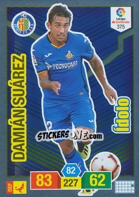Sticker Damián Suárez - Liga Santander 2018-2019. Adrenalyn XL n. 375 - Panini