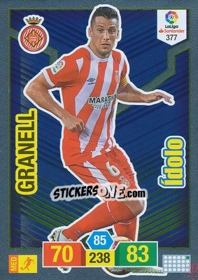 Cromo Granell - Liga Santander 2018-2019. Adrenalyn XL - Panini