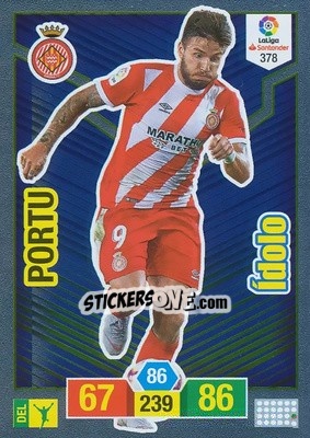 Sticker Portu - Liga Santander 2018-2019. Adrenalyn XL n. 378 - Panini