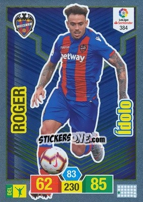 Sticker Roger - Liga Santander 2018-2019. Adrenalyn XL n. 384 - Panini
