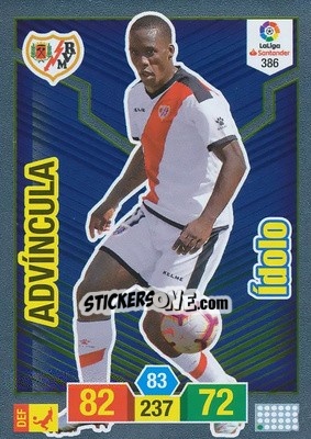 Sticker Advíncula - Liga Santander 2018-2019. Adrenalyn XL n. 386 - Panini
