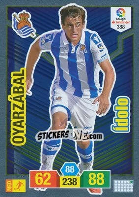 Cromo Oyarzábal - Liga Santander 2018-2019. Adrenalyn XL n. 388 - Panini