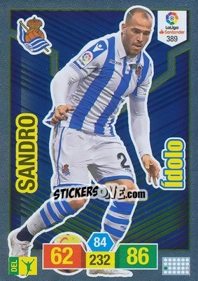 Sticker Sandro - Liga Santander 2018-2019. Adrenalyn XL n. 389 - Panini