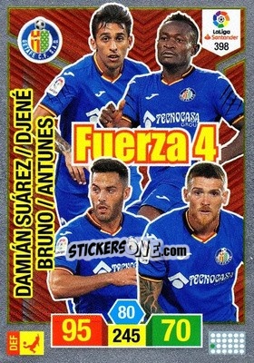 Sticker Getafe C.F. - Liga Santander 2018-2019. Adrenalyn XL n. 398 - Panini