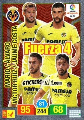 Figurina Villarreal C.F. - Liga Santander 2018-2019. Adrenalyn XL - Panini