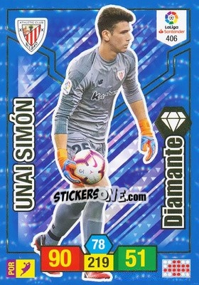 Sticker Unai Simón - Liga Santander 2018-2019. Adrenalyn XL - Panini