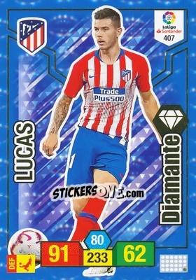 Sticker Lucas Hernández - Liga Santander 2018-2019. Adrenalyn XL - Panini