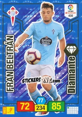 Sticker Fran Beltrán - Liga Santander 2018-2019. Adrenalyn XL n. 408 - Panini