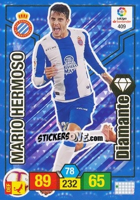 Cromo Mario Hermoso - Liga Santander 2018-2019. Adrenalyn XL - Panini