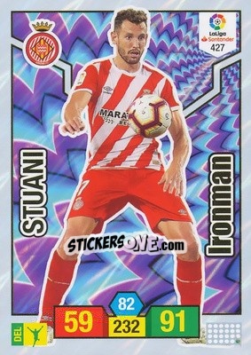 Figurina Stuani - Liga Santander 2018-2019. Adrenalyn XL - Panini