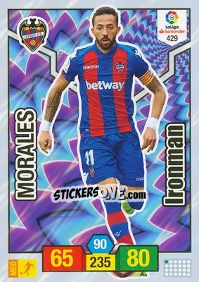 Sticker Morales - Liga Santander 2018-2019. Adrenalyn XL n. 429 - Panini