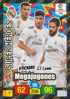 Cromo Megajugones - Liga Santander 2018-2019. Adrenalyn XL n. 439 - Panini