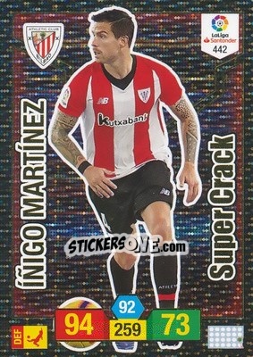 Sticker Íñigo Martínez - Liga Santander 2018-2019. Adrenalyn XL n. 442 - Panini