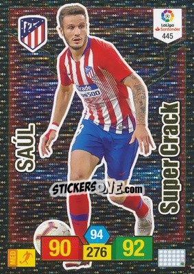 Cromo Saúl - Liga Santander 2018-2019. Adrenalyn XL - Panini