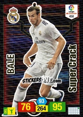 Sticker Bale - Liga Santander 2018-2019. Adrenalyn XL n. 458 - Panini