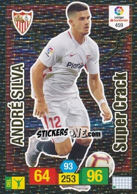 Cromo André Silva - Liga Santander 2018-2019. Adrenalyn XL - Panini