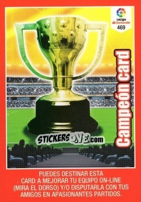 Sticker XBOX Oro - Liga Santander 2018-2019. Adrenalyn XL n. 469bis - Panini