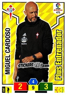 Sticker Miguel Cardoso - Liga Santander 2018-2019. Adrenalyn XL - Panini