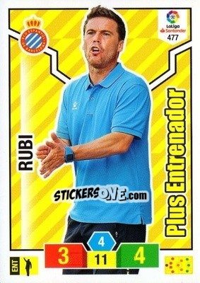 Figurina Rubi - Liga Santander 2018-2019. Adrenalyn XL n. 477 - Panini