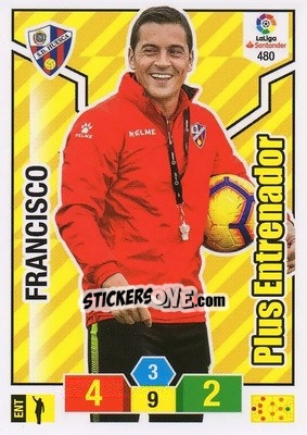 Sticker Francisco - Liga Santander 2018-2019. Adrenalyn XL n. 480 - Panini