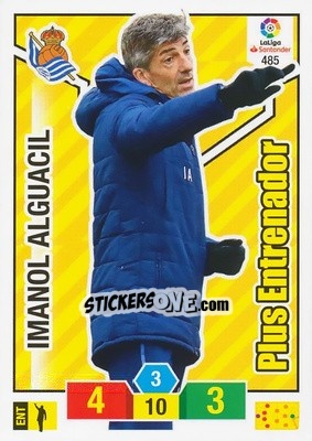 Sticker Imanol Alguacil - Liga Santander 2018-2019. Adrenalyn XL n. 485 - Panini