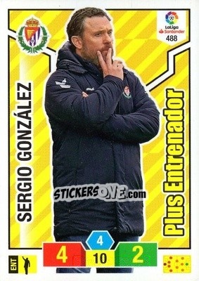 Sticker Sergio González - Liga Santander 2018-2019. Adrenalyn XL n. 488 - Panini