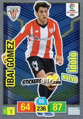 Sticker Ibai Gómez - Liga Santander 2018-2019. Adrenalyn XL n. 502 - Panini