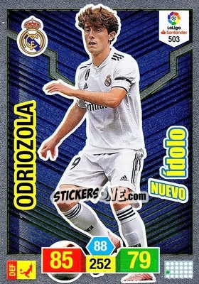 Sticker Odriozola - Liga Santander 2018-2019. Adrenalyn XL n. 503 - Panini