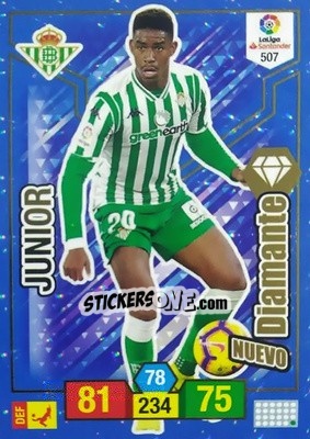 Sticker Junior - Liga Santander 2018-2019. Adrenalyn XL n. 507 - Panini