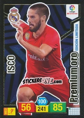 Cromo Isco - Liga Santander 2018-2019. Adrenalyn XL - Panini