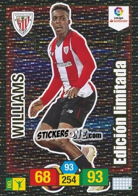 Figurina Williams - Liga Santander 2018-2019. Adrenalyn XL - Panini