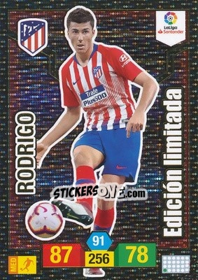Sticker Rodrigo - Liga Santander 2018-2019. Adrenalyn XL - Panini