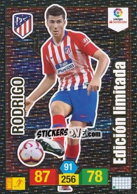 Sticker Rodrigo - Liga Santander 2018-2019. Adrenalyn XL n. LE-RH - Panini