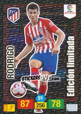 Figurina Rodrigo - Liga Santander 2018-2019. Adrenalyn XL - Panini