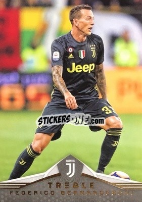 Sticker Federico Bernardeschi - Treble Soccer 2018-2019 n. 9 - Panini