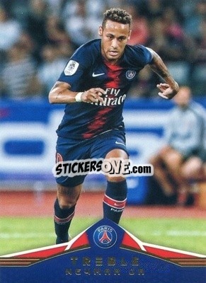 Sticker Neymar Jr - Treble Soccer 2018-2019 n. 12 - Panini