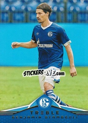 Sticker Benjamin Stambouli - Treble Soccer 2018-2019 n. 78 - Panini