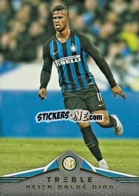 Sticker Keita Balde Diao - Treble Soccer 2018-2019 n. 110 - Panini