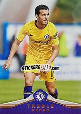 Sticker Pedro Rodriguez - Treble Soccer 2018-2019 - Panini