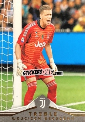 Sticker Wojciech Szczesny - Treble Soccer 2018-2019 n. 116 - Panini