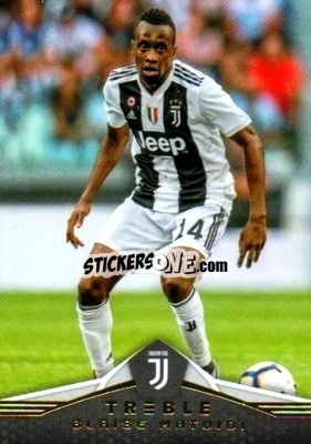 Sticker Blaise Matuidi - Treble Soccer 2018-2019 n. 119 - Panini